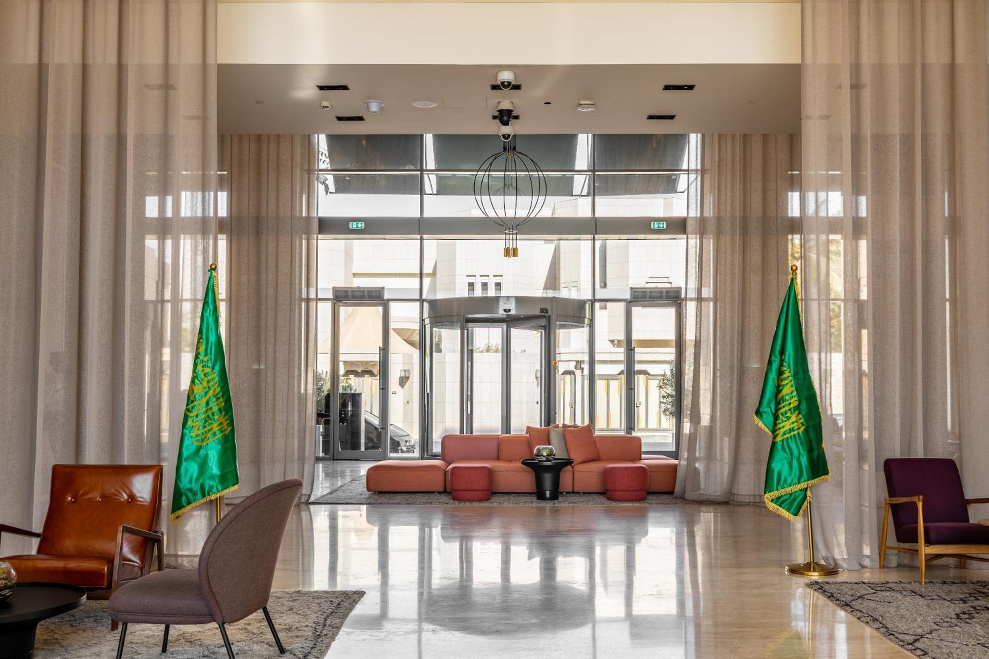 Shirvan Hotel City Yard 제다 외부 사진 The lobby of the hotel